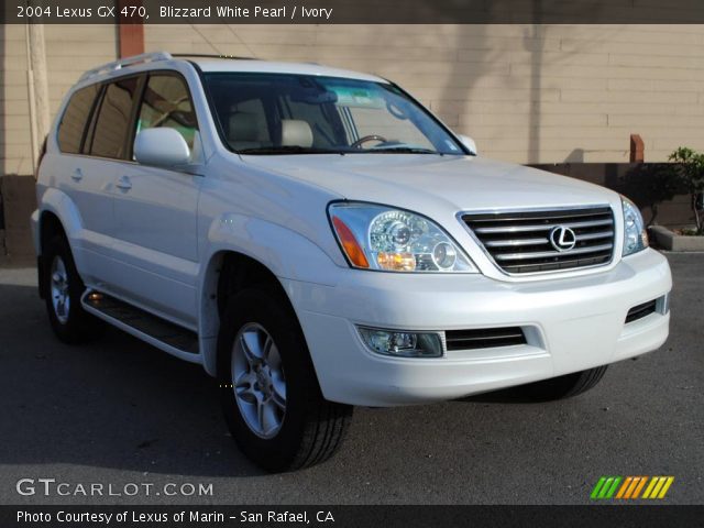 2004 Lexus GX 470 in Blizzard White Pearl