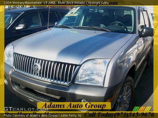 2004 Mercury Mountaineer V8 AWD in Silver Birch Metallic