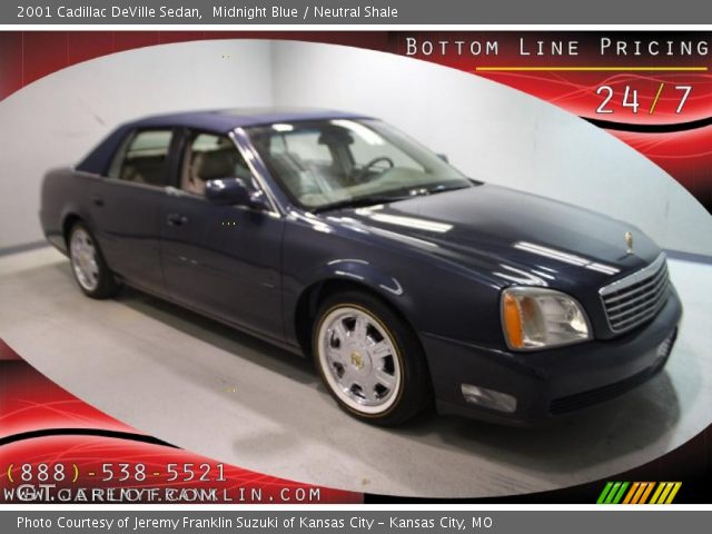 2001 Cadillac DeVille Sedan in Midnight Blue