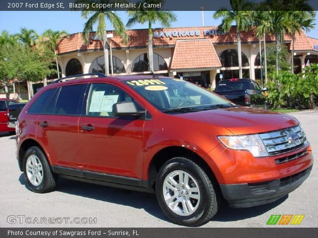2007 Ford Edge SE in Blazing Copper Metallic