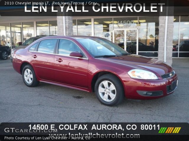 2010 Chevrolet Impala LT in Red Jewel Tintcoat