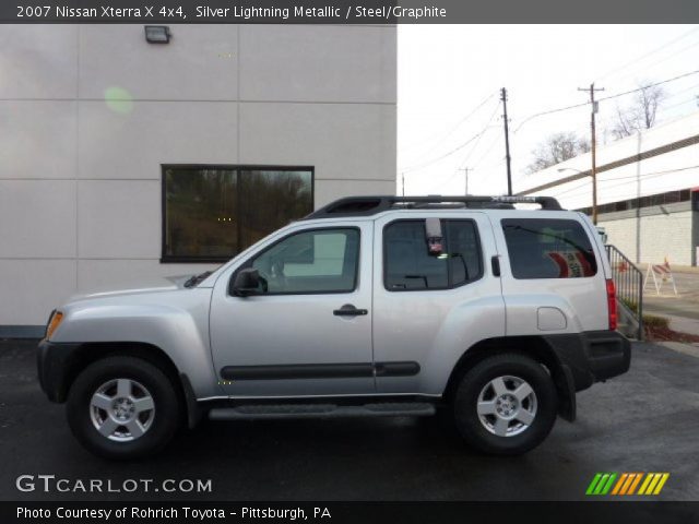 2007 Nissan Xterra X 4x4 in Silver Lightning Metallic