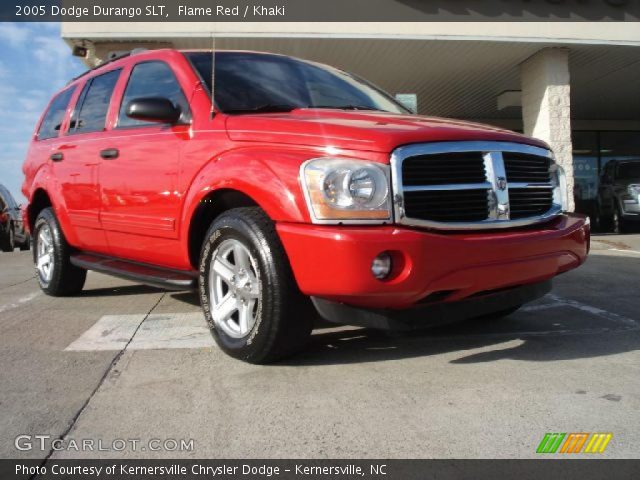 2005 Dodge Durango SLT in Flame Red