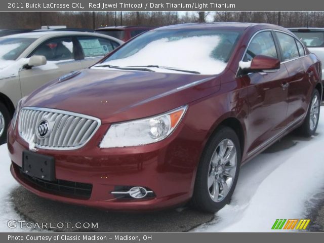 2011 Buick LaCrosse CXL in Red Jewel Tintcoat