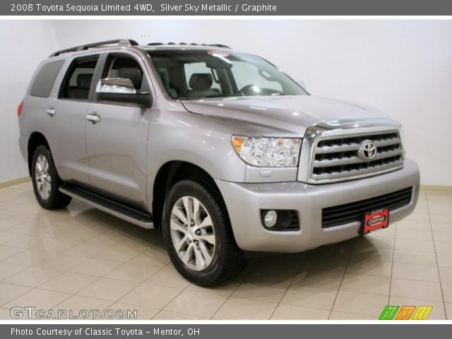 2008 Toyota Sequoia Limited 4WD in Silver Sky Metallic