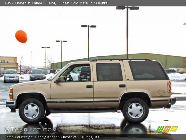 1999 Chevrolet Tahoe LT 4x4 in Sunset Gold Metallic