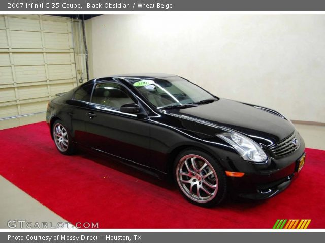 2007 Infiniti G 35 Coupe in Black Obsidian
