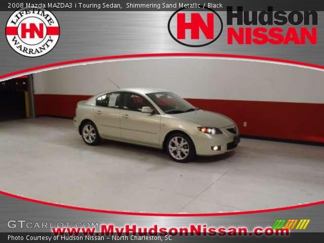 2008 Mazda MAZDA3 i Touring Sedan in Shimmering Sand Metallic