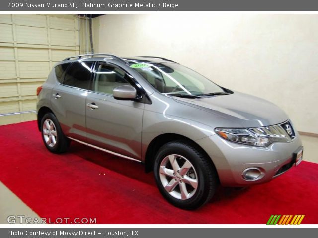 2009 Nissan Murano SL in Platinum Graphite Metallic