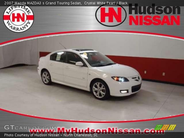 2007 Mazda MAZDA3 s Grand Touring Sedan in Crystal White Pearl