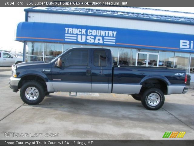2004 Ford F350 Super Duty XLT SuperCab 4x4 in Black