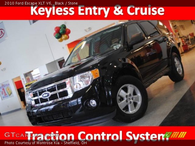 2010 Ford Escape XLT V6 in Black
