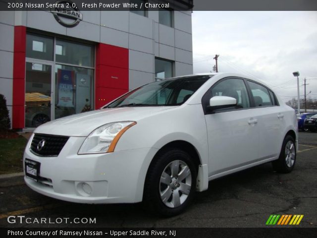 2009 Nissan Sentra 2.0 in Fresh Powder White