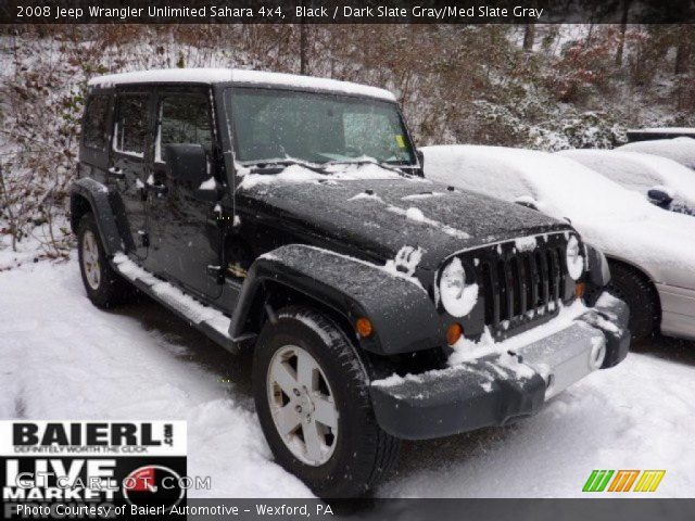 2008 Jeep Wrangler Unlimited Sahara 4x4 in Black