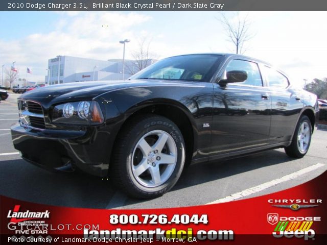 2010 Dodge Charger 3.5L in Brilliant Black Crystal Pearl