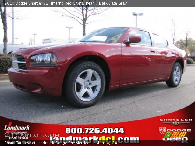 2010 Dodge Charger SE in Inferno Red Crystal Pearl