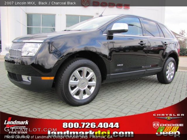 2007 Lincoln MKX  in Black