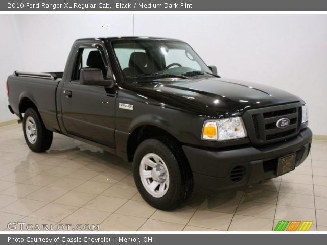 2010 Ford Ranger XL Regular Cab in Black