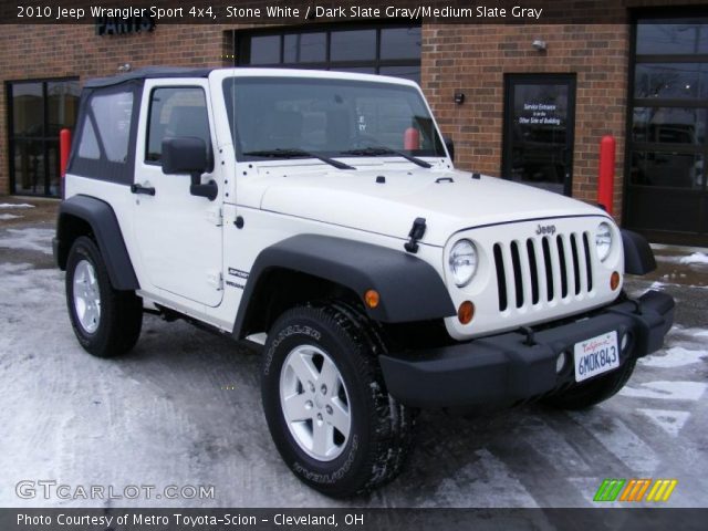 2010 Jeep Wrangler Sport 4x4 in Stone White