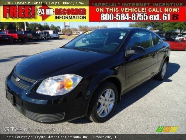 2007 Chevrolet Cobalt LT Coupe in Black