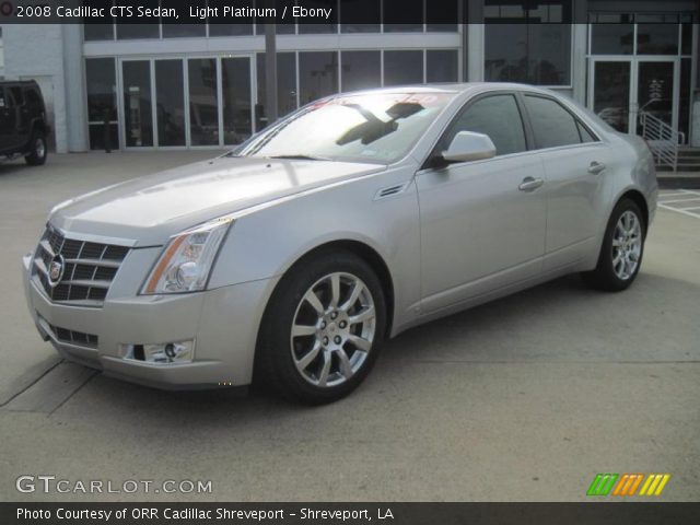 2008 Cadillac CTS Sedan in Light Platinum