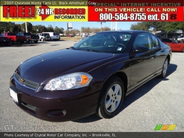 2007 Chevrolet Monte Carlo LS in Black Amethyst