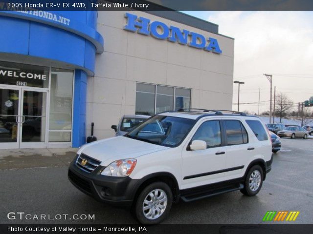 2005 Honda CR-V EX 4WD in Taffeta White