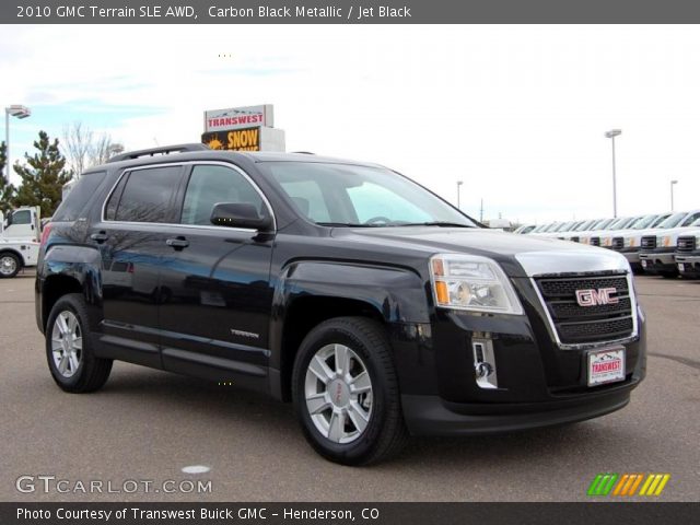2010 GMC Terrain SLE AWD in Carbon Black Metallic