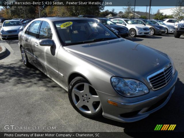 2003 Mercedes-Benz S 430 Sedan in Pewter Silver Metallic