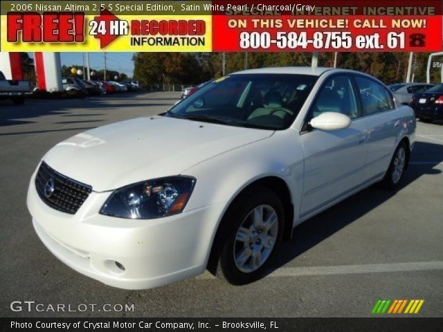 2006 Nissan Altima 2.5 S Special Edition in Satin White Pearl