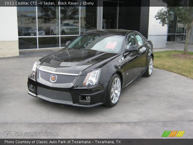 2011 Cadillac CTS -V Sedan in Black Raven
