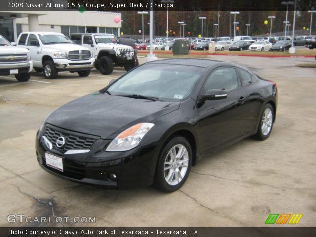 2008 Nissan Altima 3.5 SE Coupe in Super Black