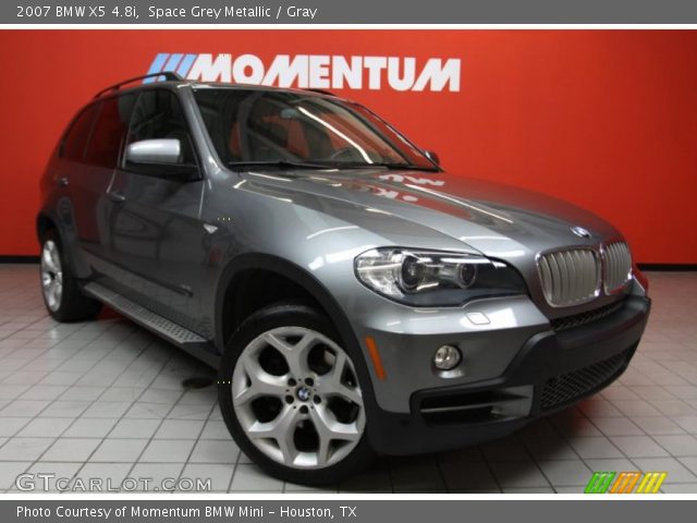 2007 BMW X5 4.8i in Space Grey Metallic