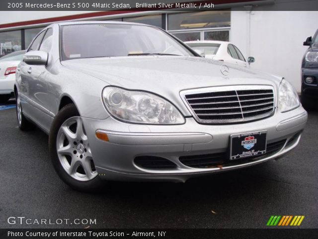 2005 Mercedes-Benz S 500 4Matic Sedan in Brilliant Silver Metallic
