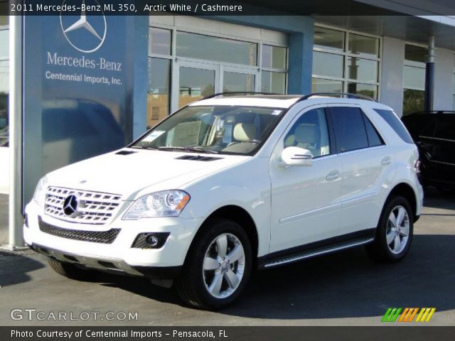 2011 Mercedes-Benz ML 350 in Arctic White