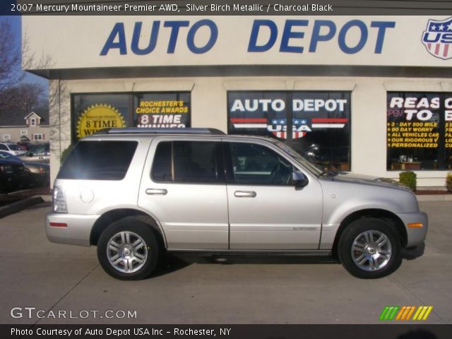 2007 Mercury Mountaineer Premier AWD in Silver Birch Metallic