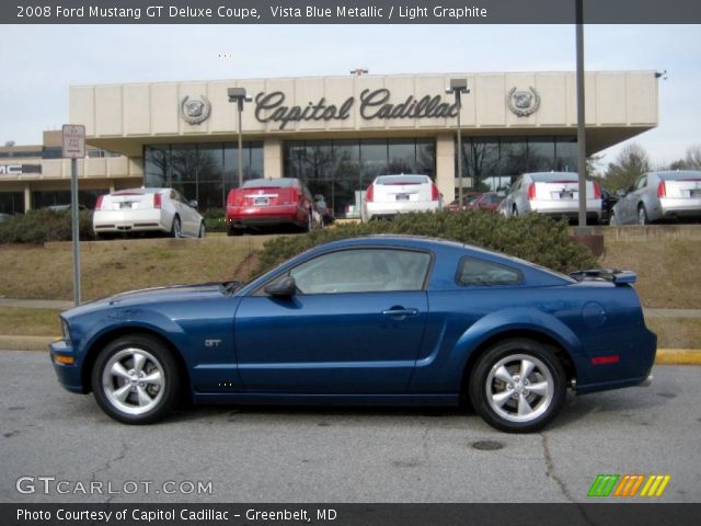 2008 Ford Mustang GT Deluxe Coupe in Vista Blue Metallic