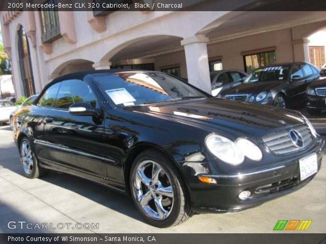 2005 Mercedes-Benz CLK 320 Cabriolet in Black