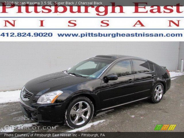 2008 Nissan Maxima 3.5 SE in Super Black