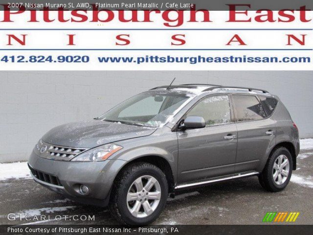 2007 Nissan Murano SL AWD in Platinum Pearl Matallic