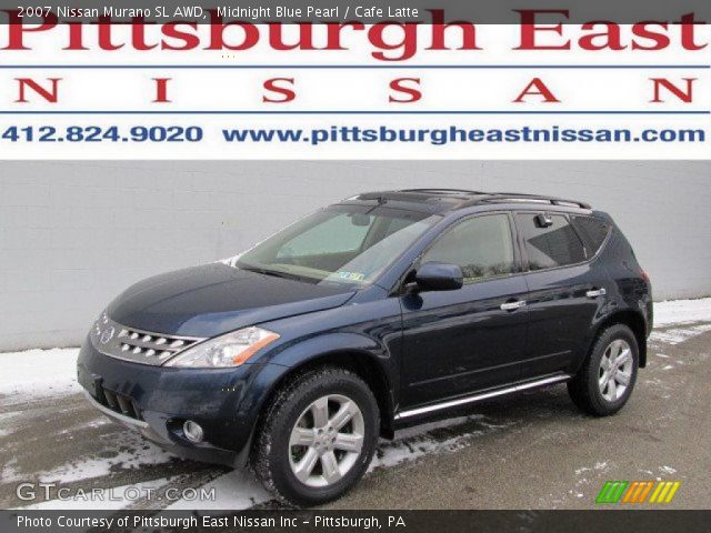 2007 Nissan Murano SL AWD in Midnight Blue Pearl
