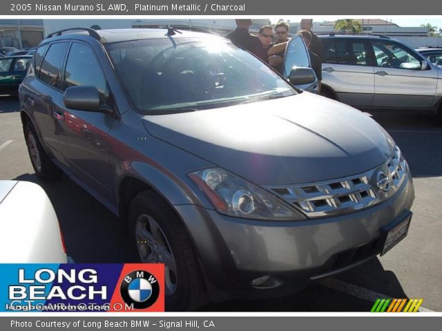 2005 Nissan Murano SL AWD in Platinum Metallic