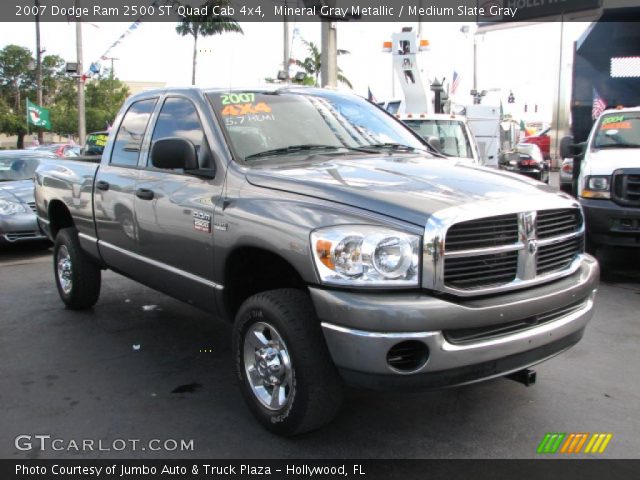 2007 Dodge Ram 2500 ST Quad Cab 4x4 in Mineral Gray Metallic
