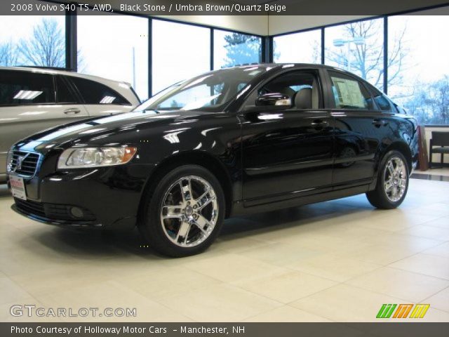 2008 Volvo S40 T5 AWD in Black Stone