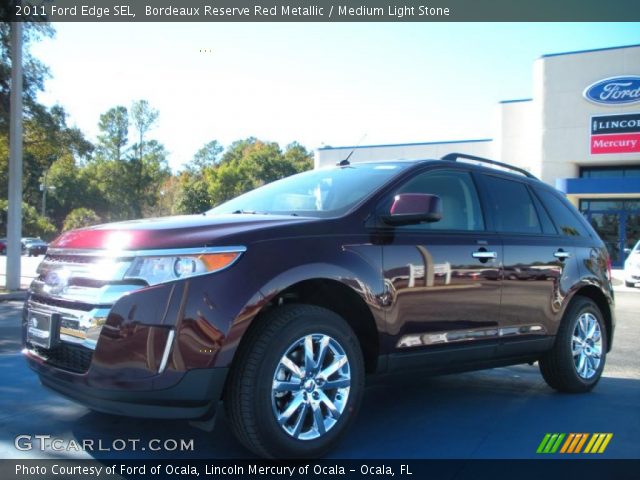 2011 Ford Edge SEL in Bordeaux Reserve Red Metallic