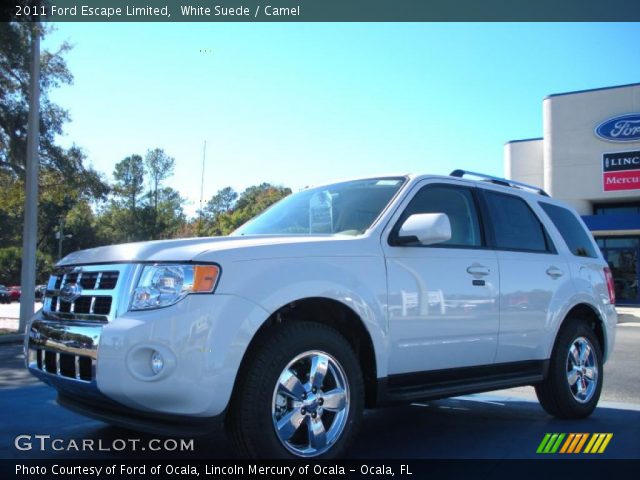2011 Ford Escape Limited in White Suede