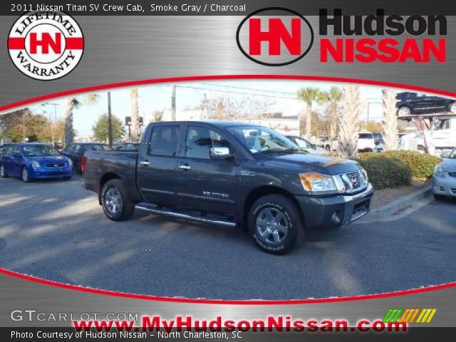 2011 Nissan Titan SV Crew Cab in Smoke Gray