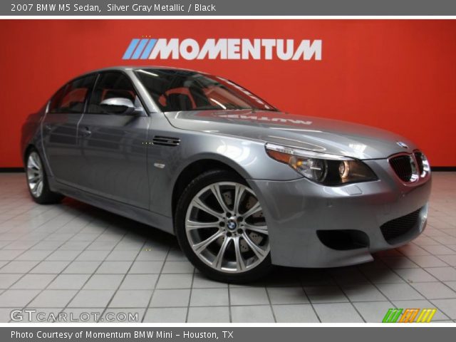 2007 BMW M5 Sedan in Silver Gray Metallic