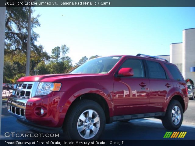 2011 Ford Escape Limited V6 in Sangria Red Metallic