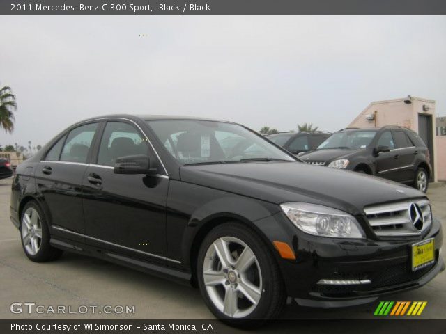 2011 Mercedes-Benz C 300 Sport in Black